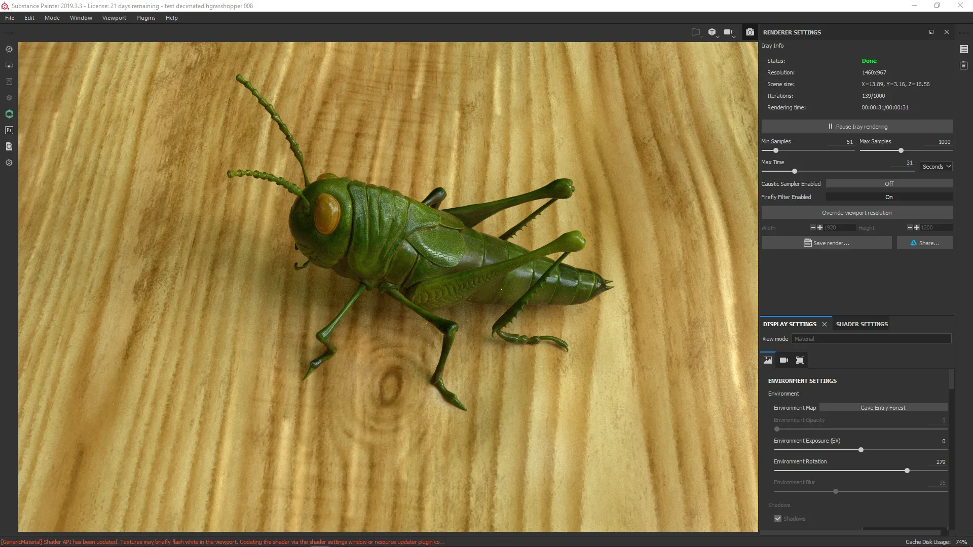 Grasshopper Tutorial - ZBrush & Substance Painter