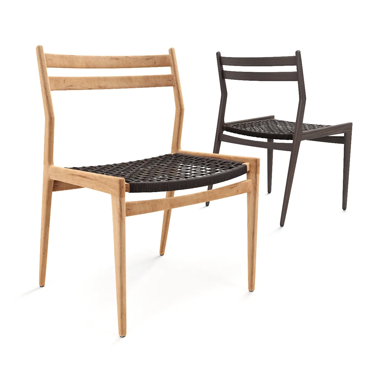 Woven Rope Indoor / Outdoor Dining Chair