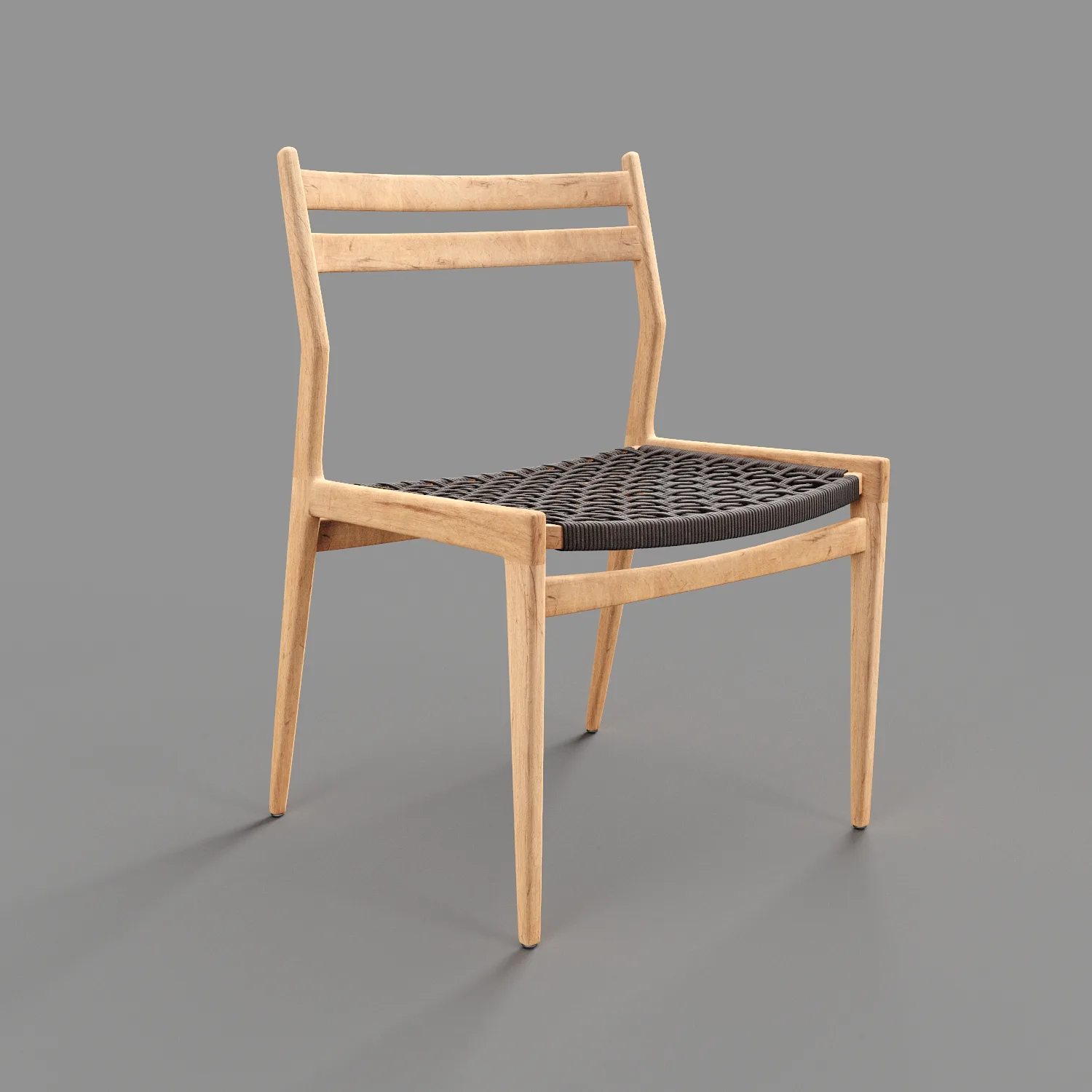 Woven Rope Indoor / Outdoor Dining Chair