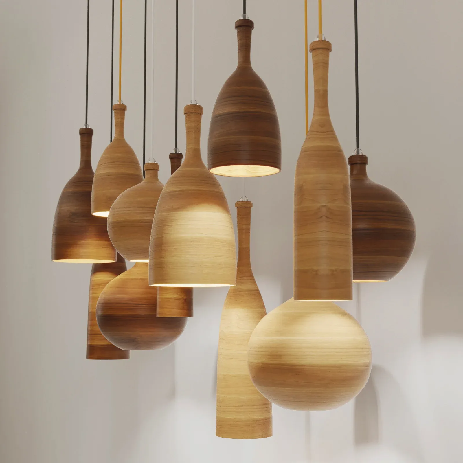 Three Wise Men Pendants by Samuel Chan for Channels