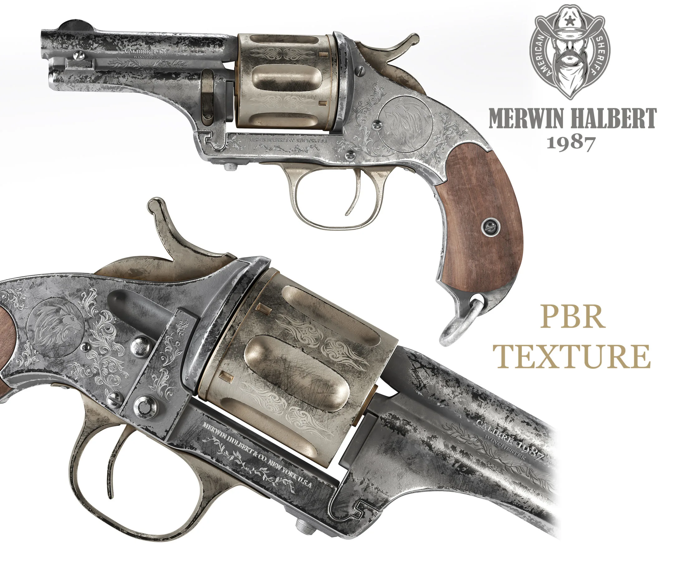 Merwin Halbert Revolver