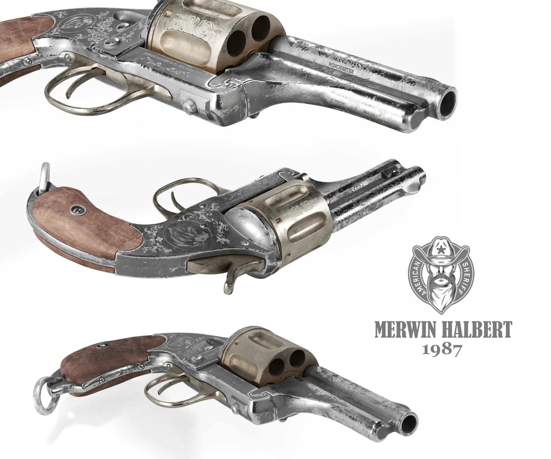 Merwin Halbert Revolver