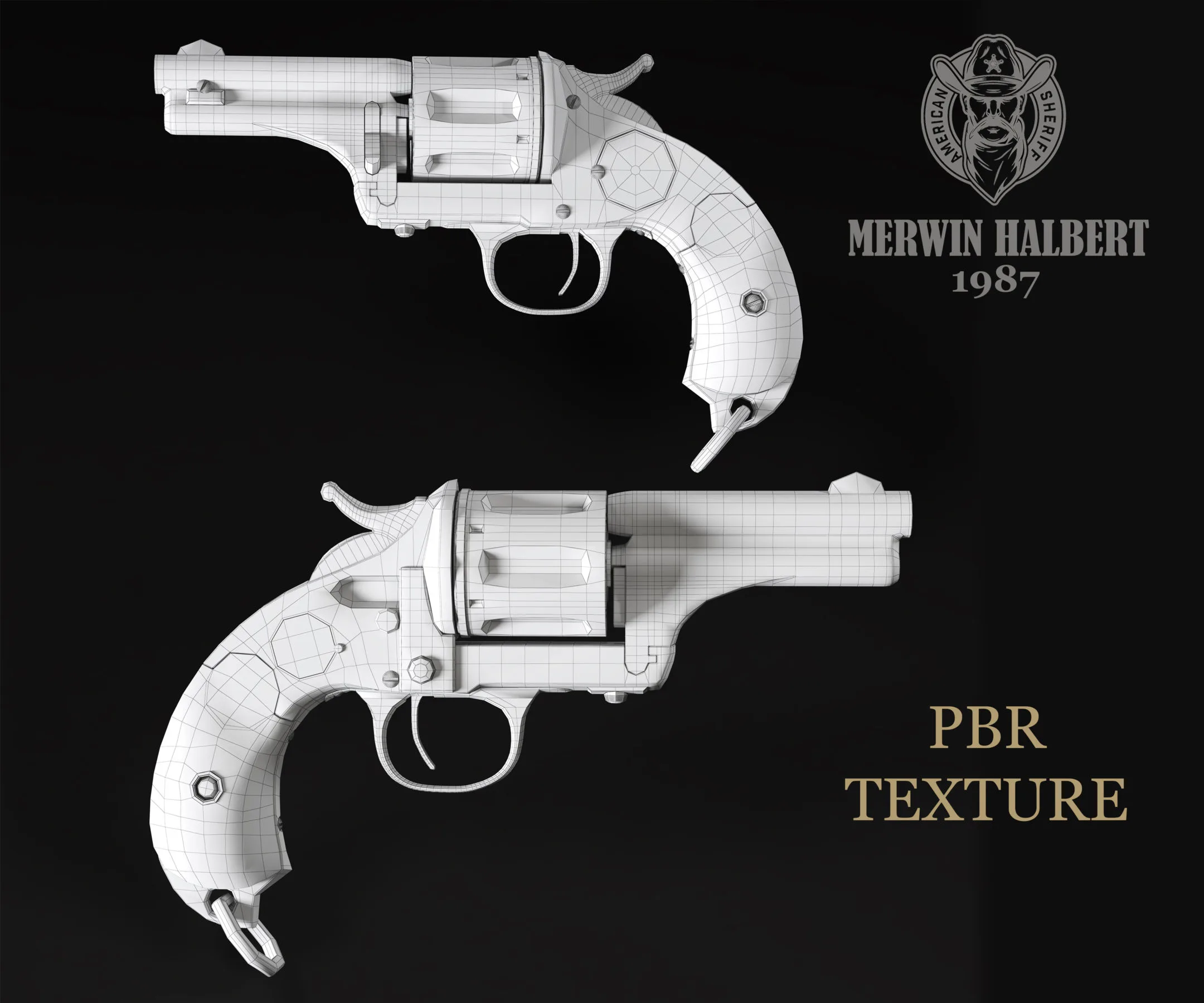 Merwin Halbert Revolver