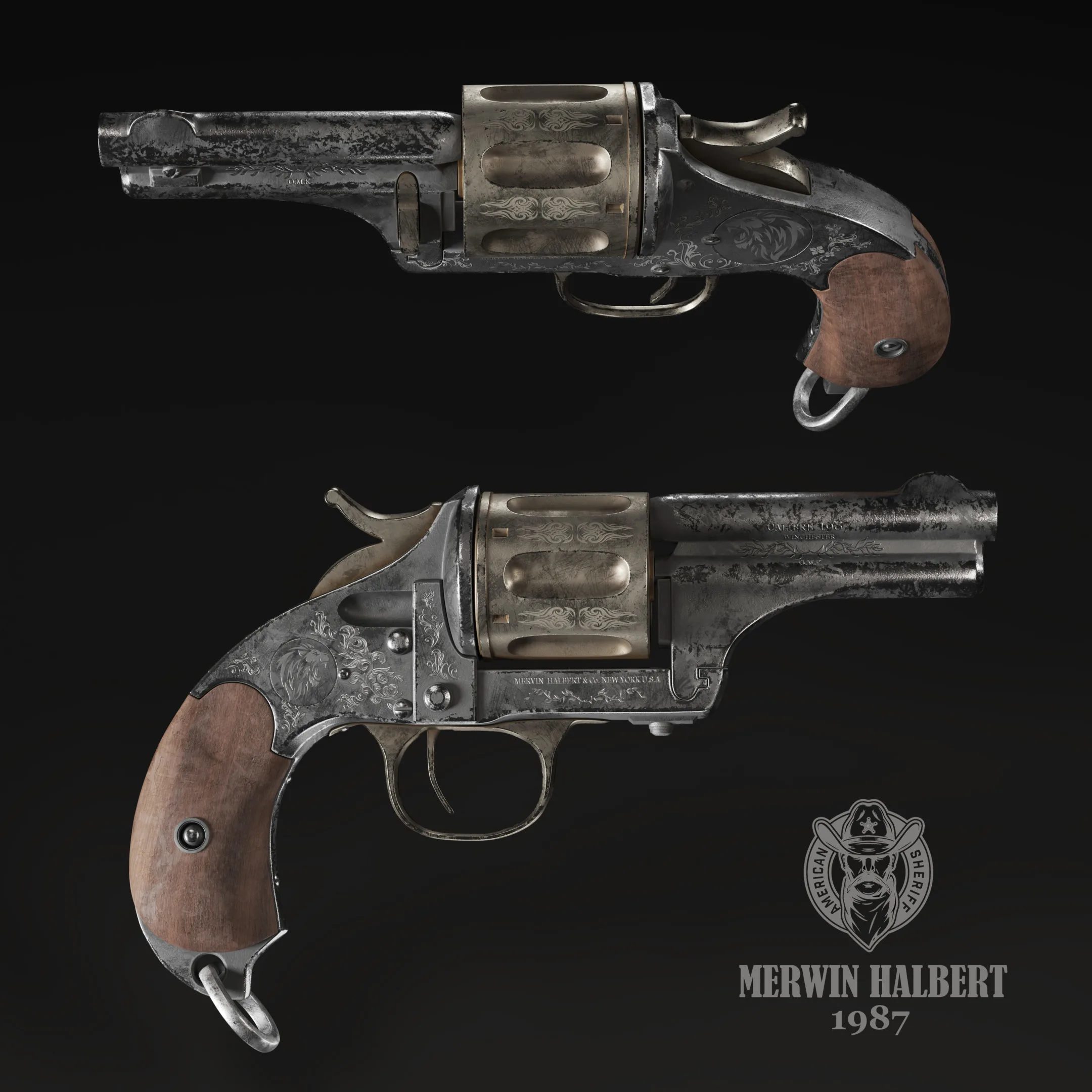 Merwin Halbert Revolver