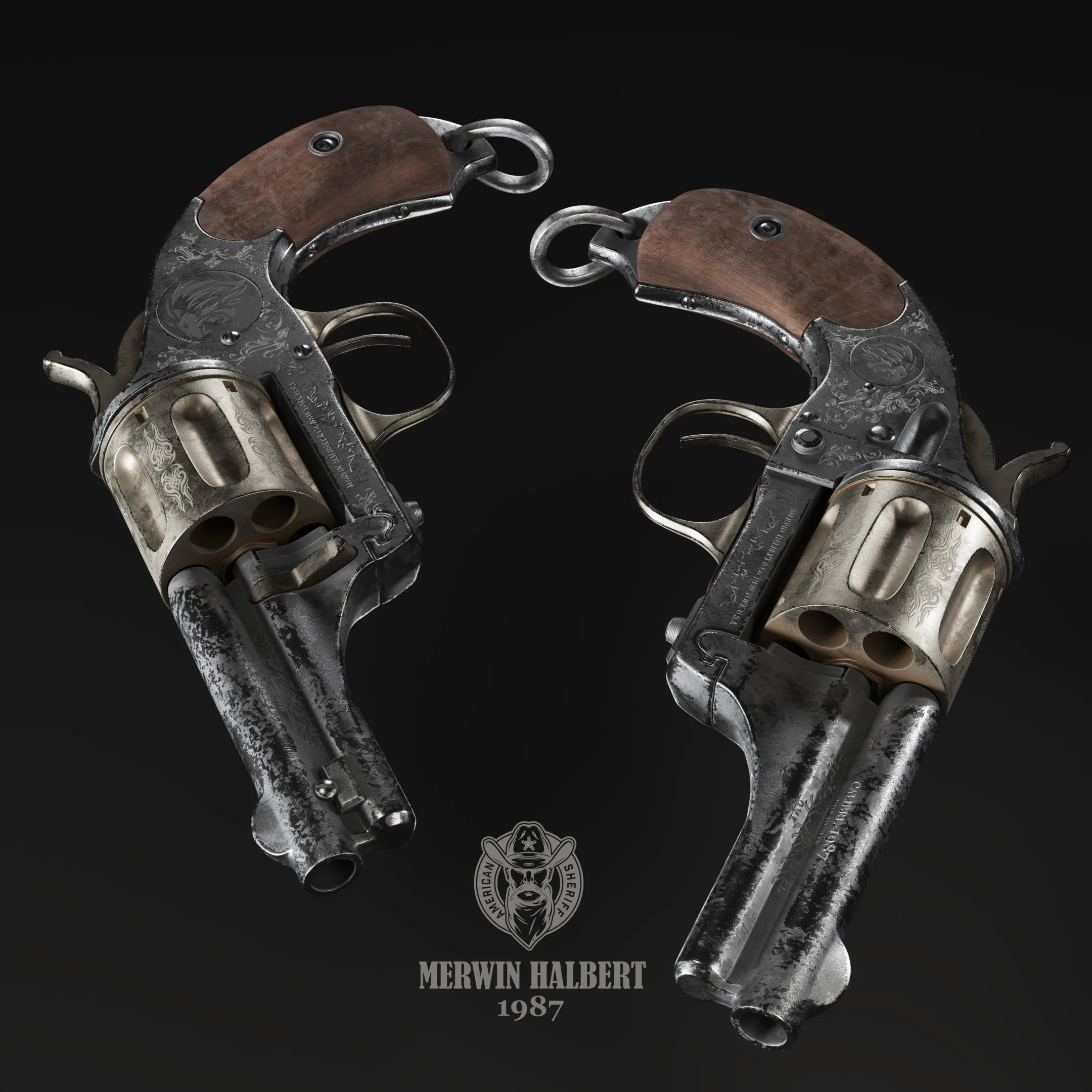 Merwin Halbert Revolver