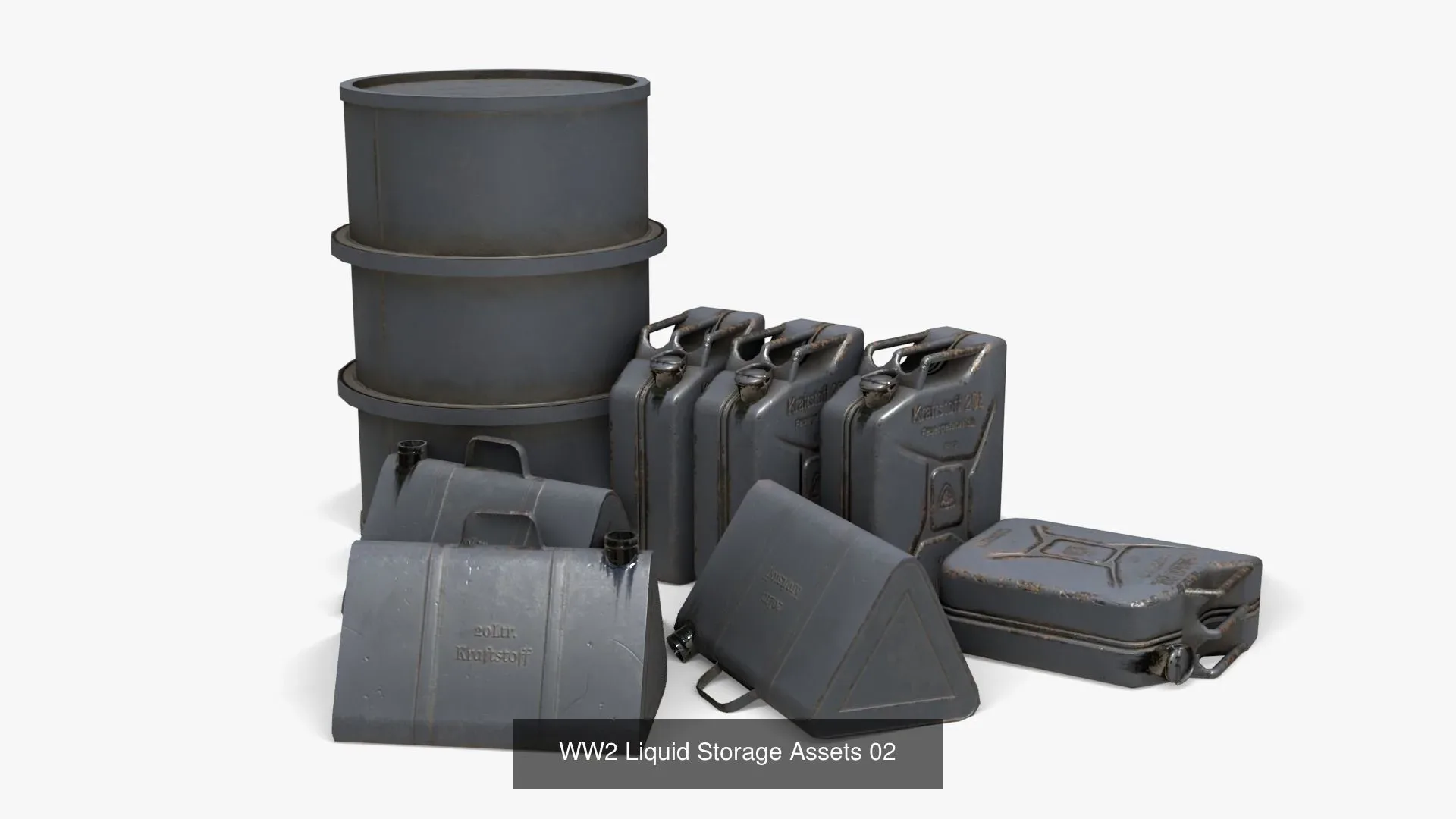 WW2 German Liquid Storage Assets