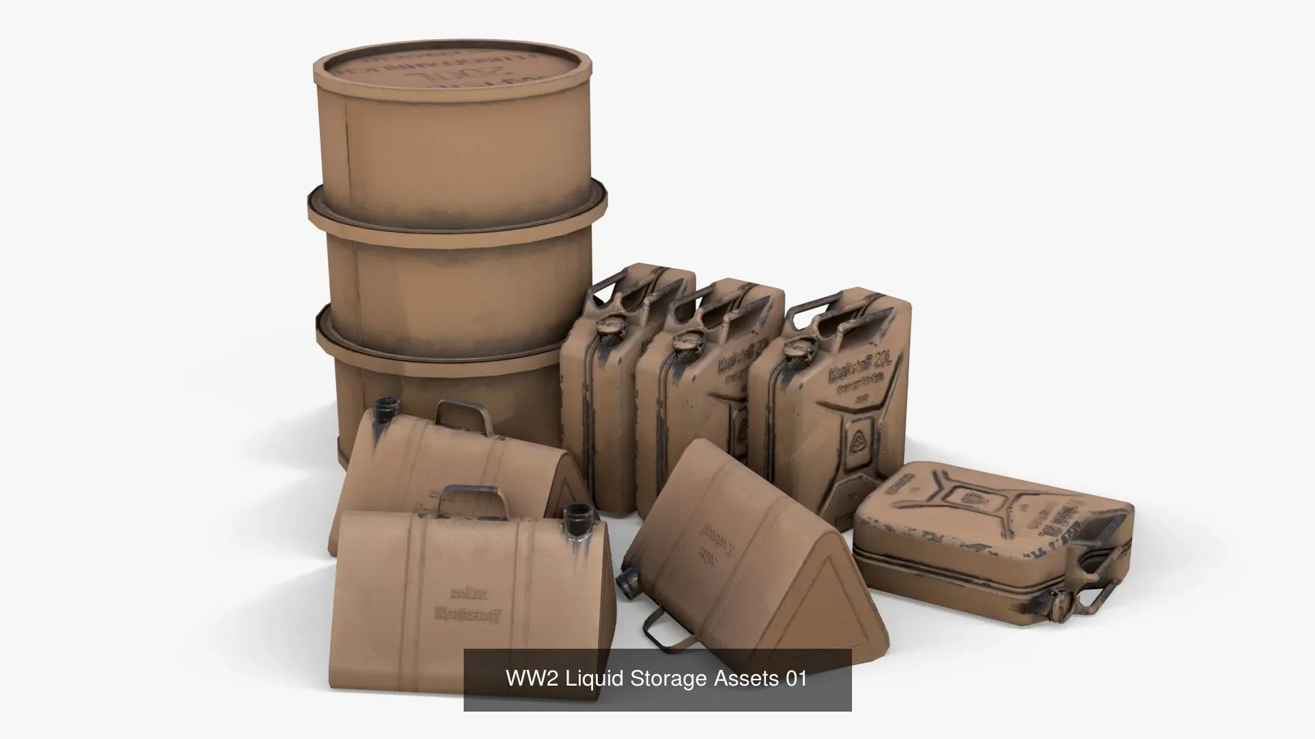 WW2 German Liquid Storage Assets