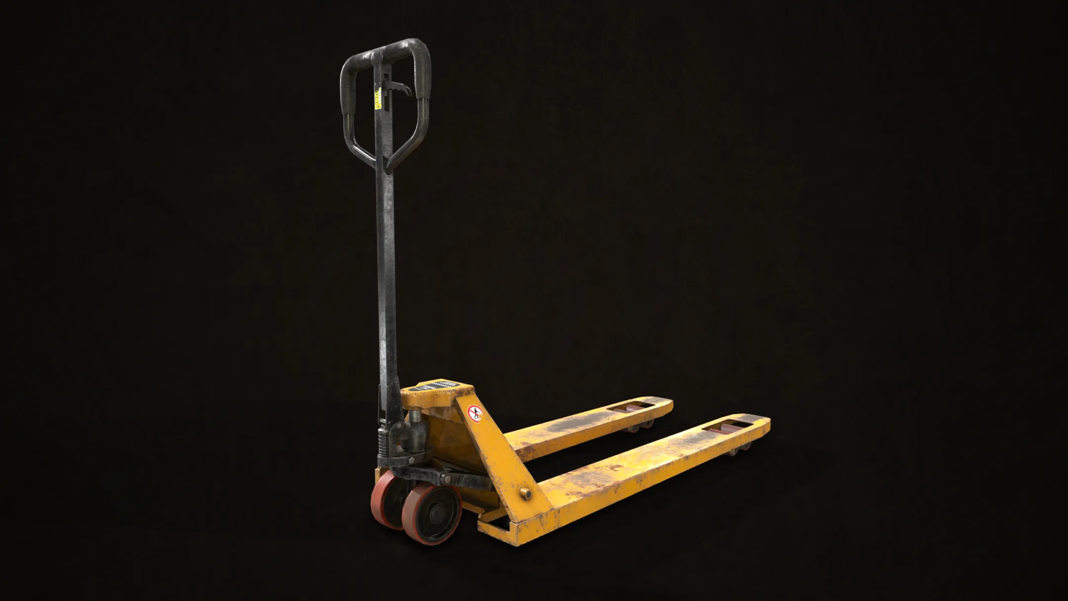 Hand Pallet Truck - Low Poly