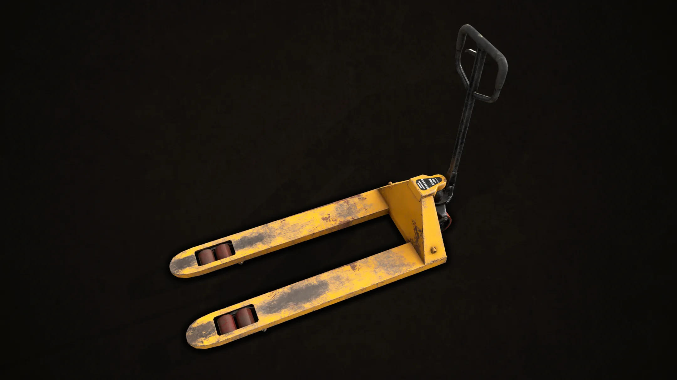 Hand Pallet Truck - Low Poly