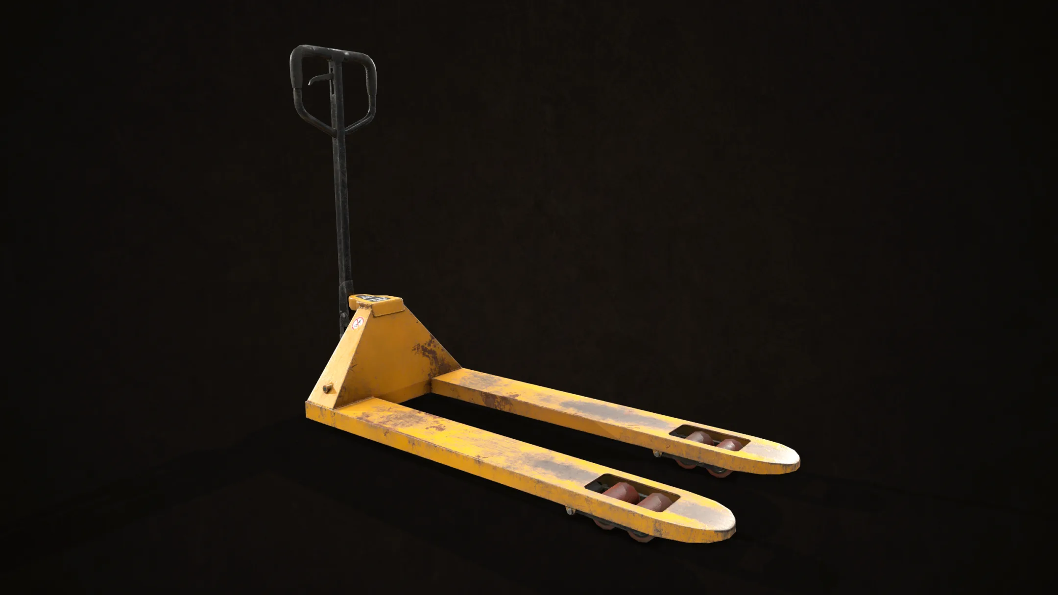 Hand Pallet Truck - Low Poly