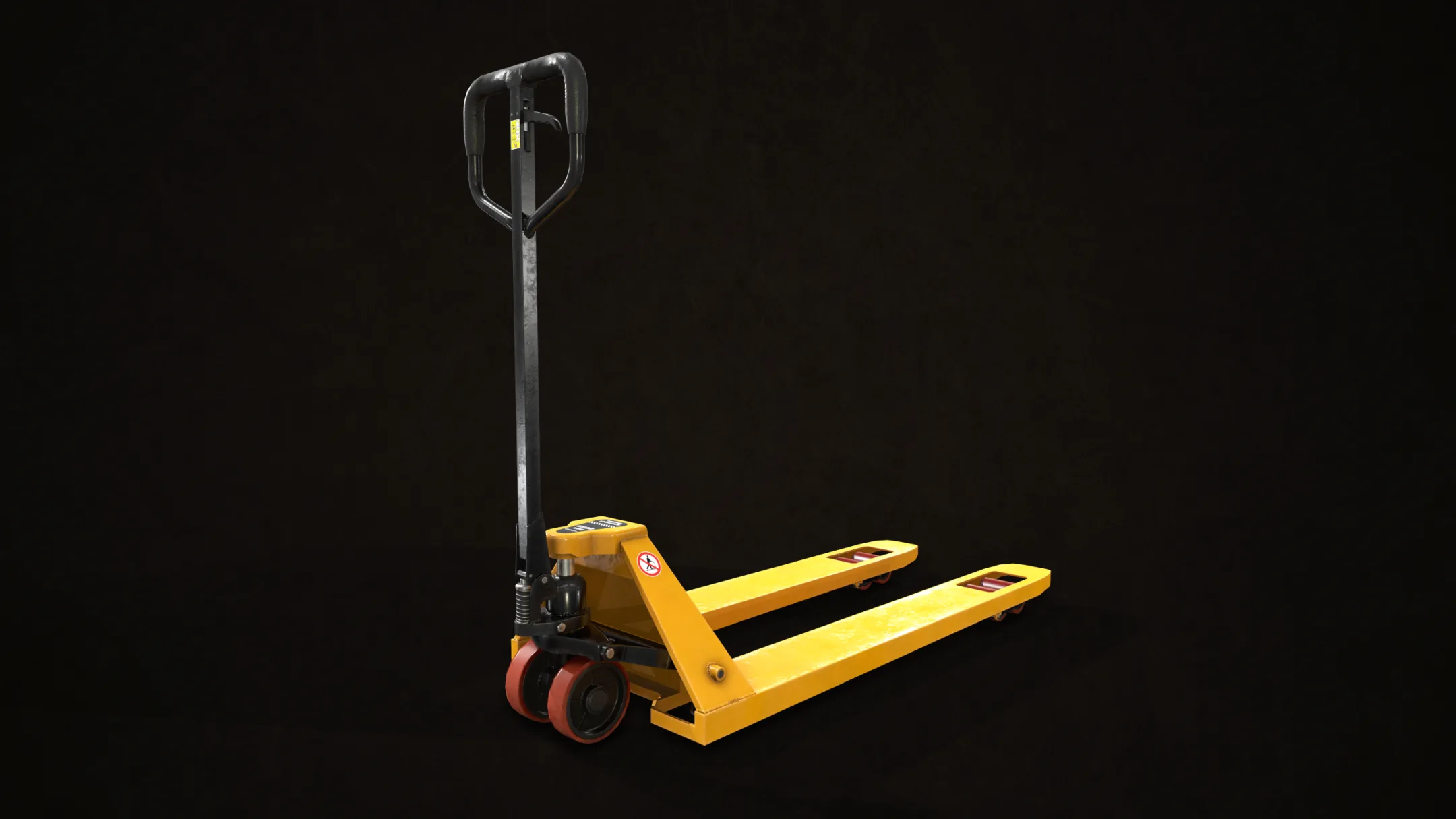 Hand Pallet Truck - Low Poly