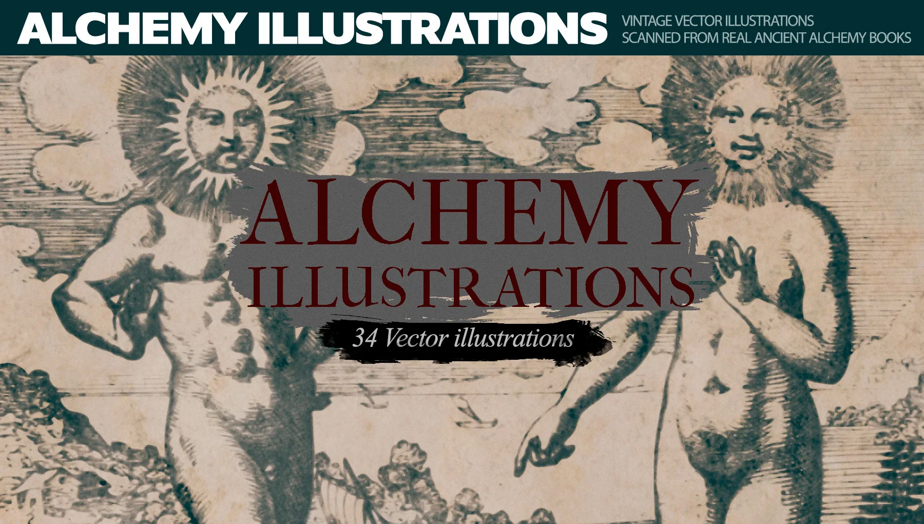 Alchemy Vector Illustrations