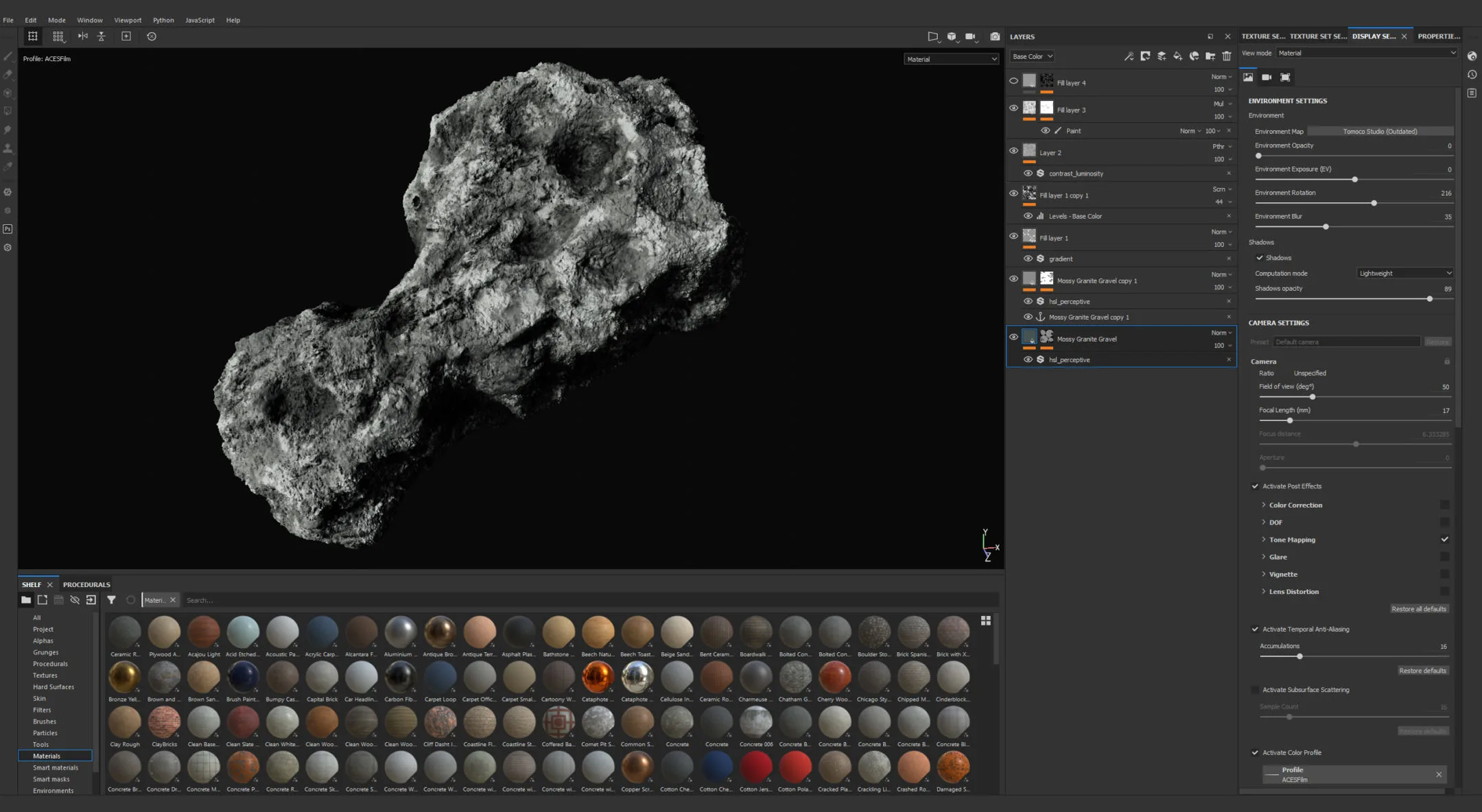 Asteroid Full Creation Process