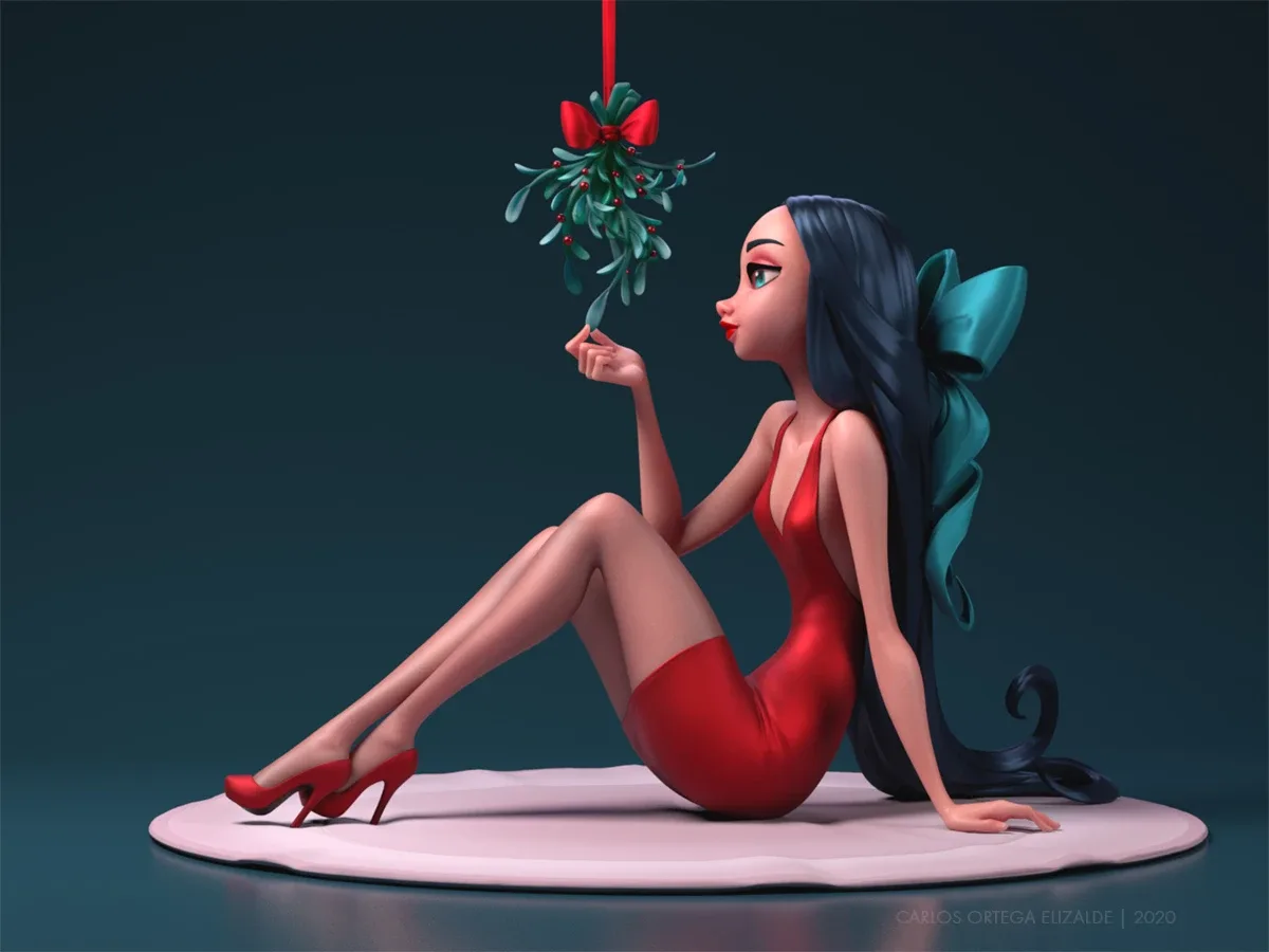 Mistletoe 2020 - ZBrush File