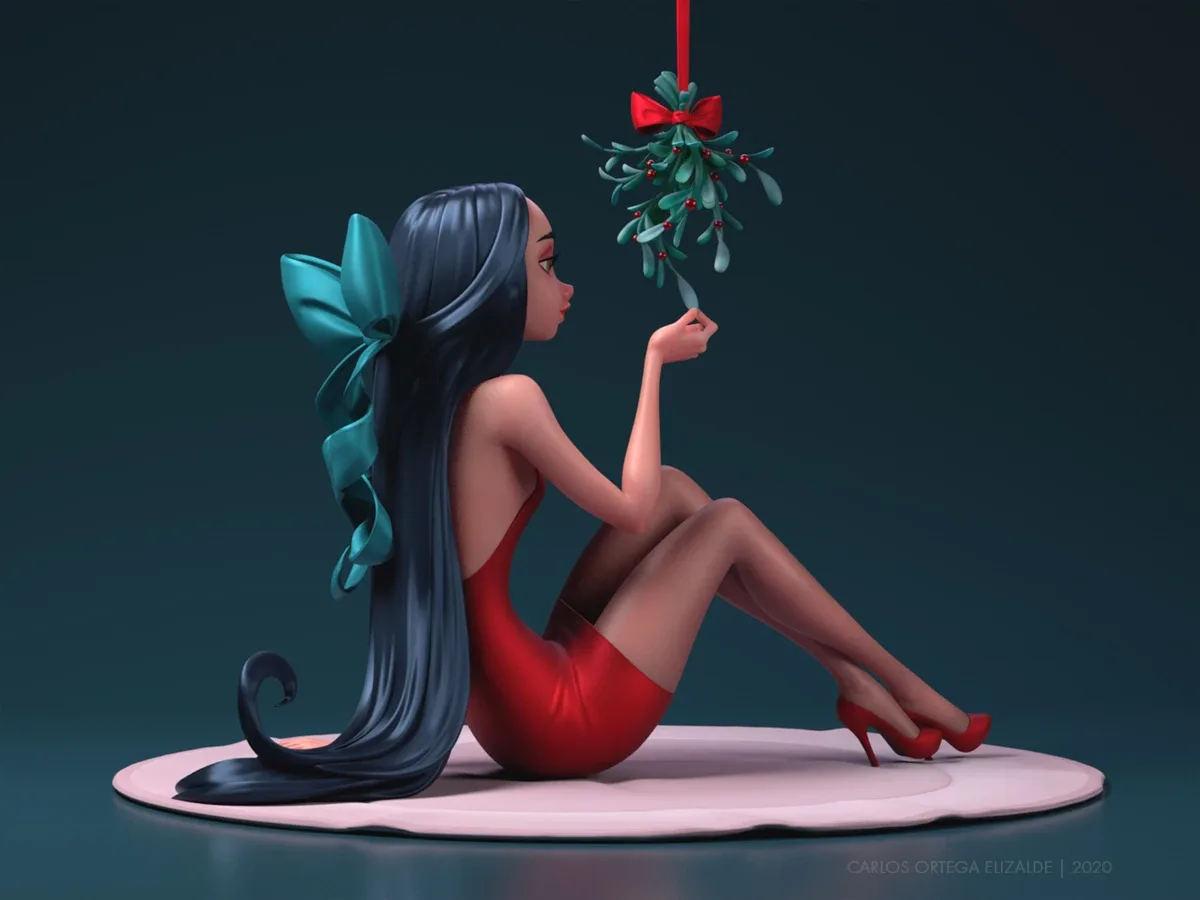 Mistletoe 2020 - ZBrush File