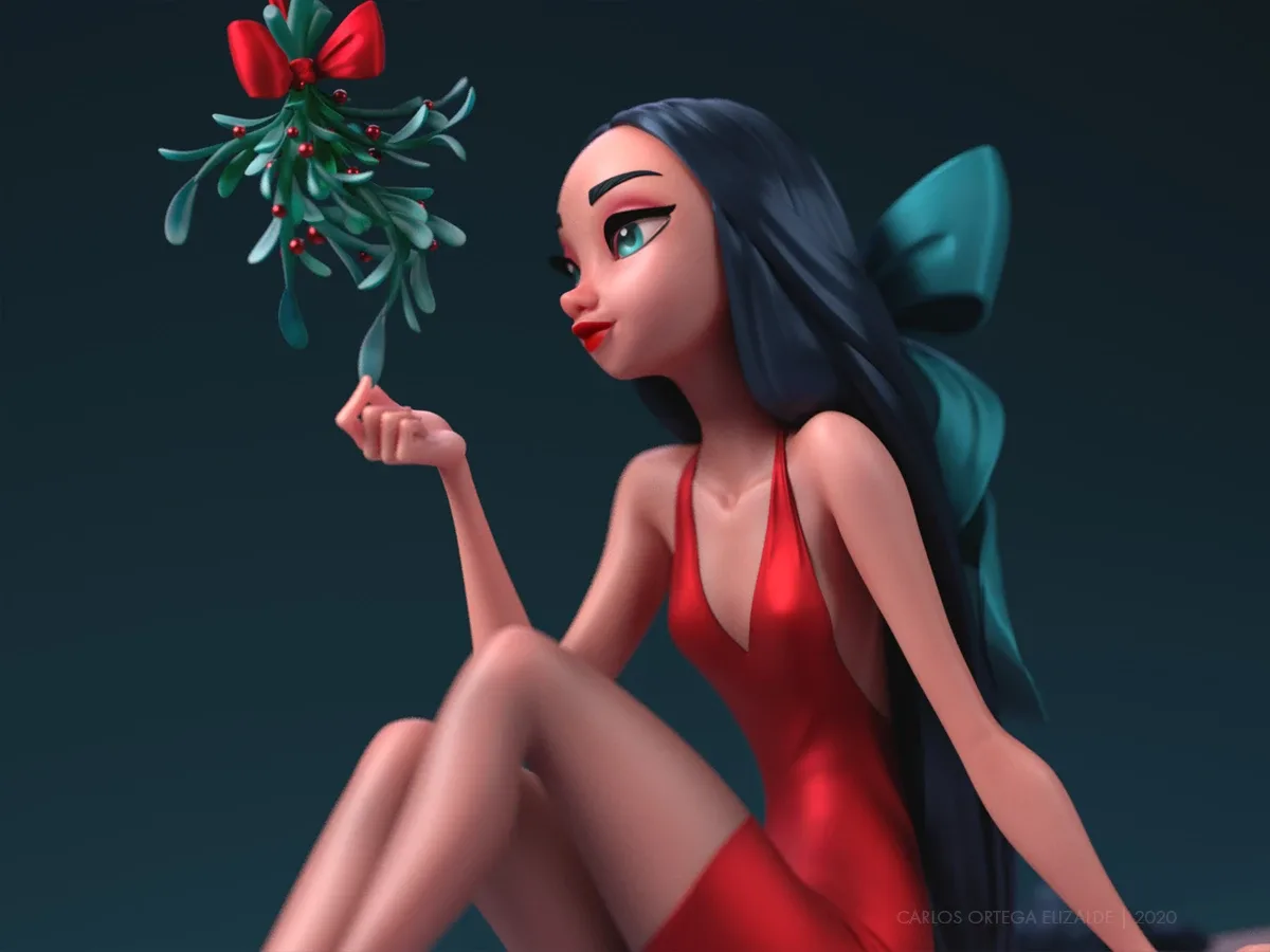 Mistletoe 2020 - ZBrush File