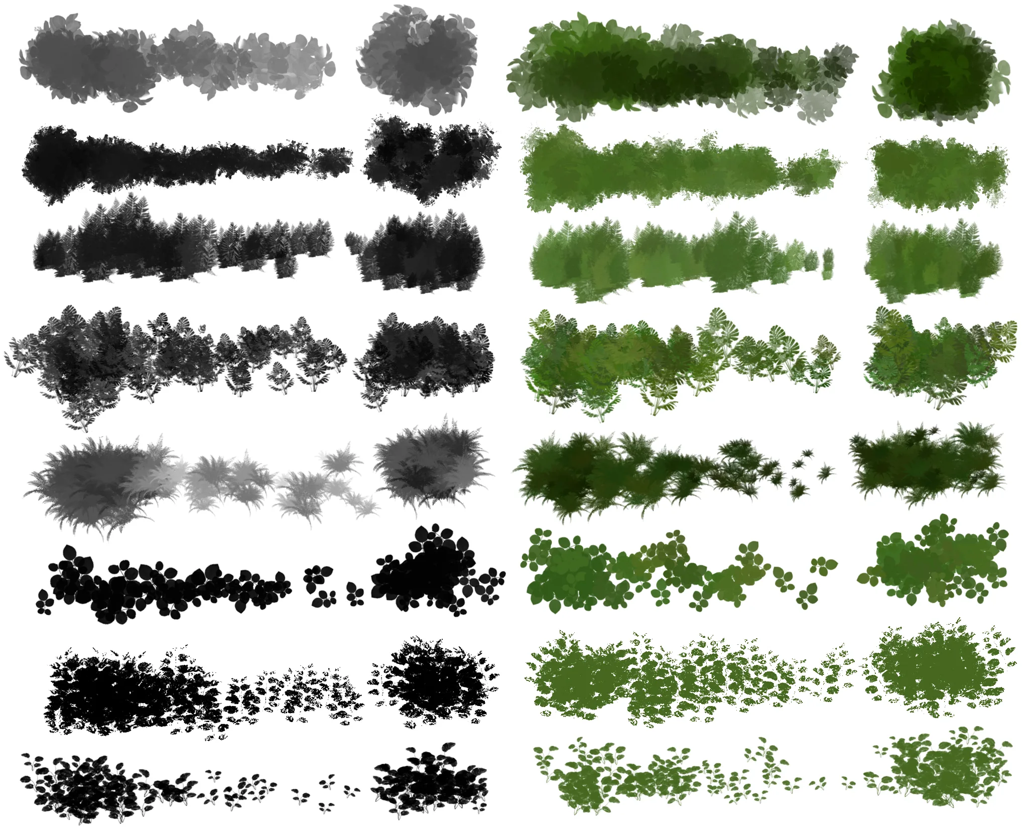 Garden Brushes for Speedpaint