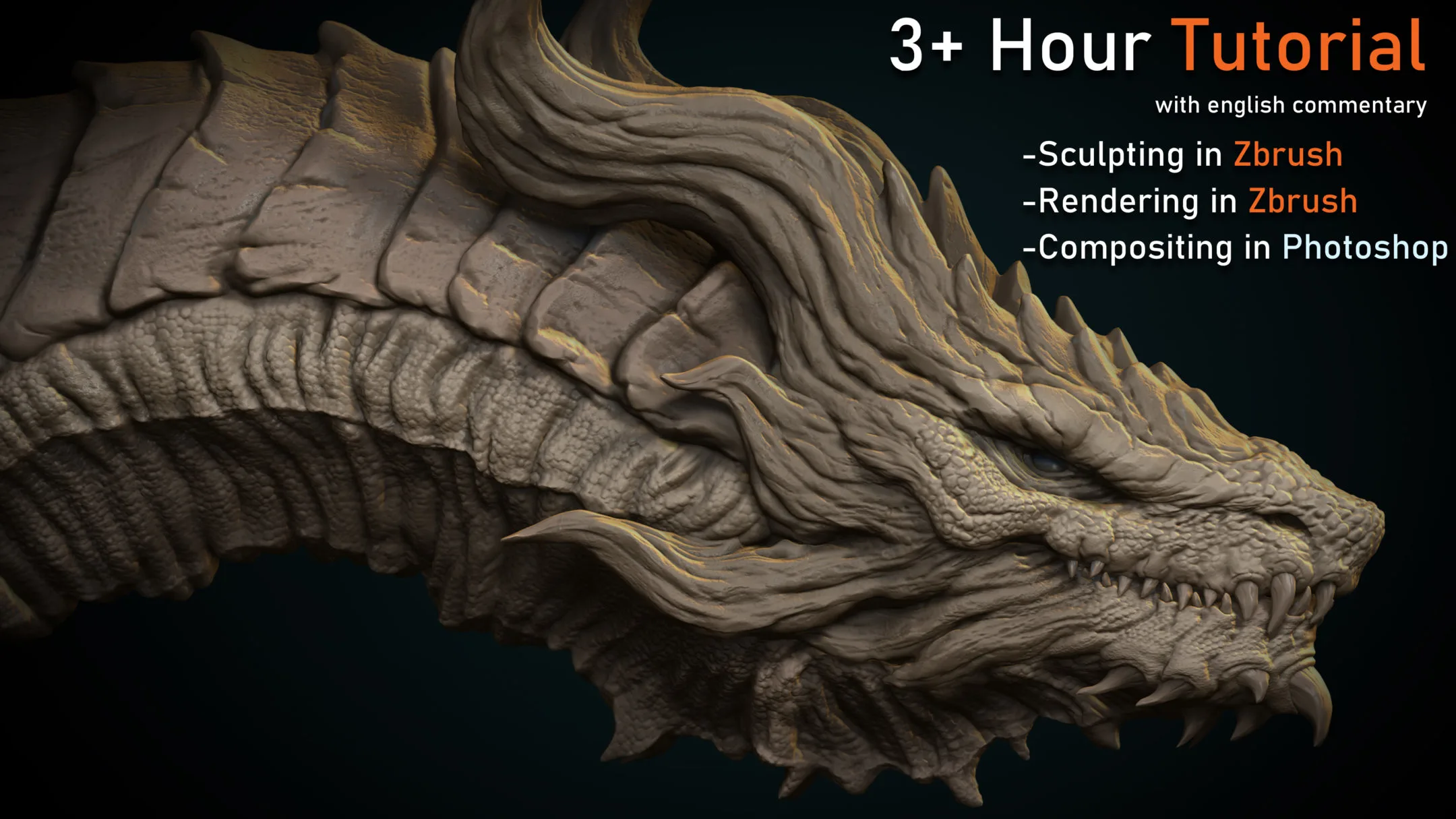 Dragon Concept Tutorial + 40 VDM Brushes