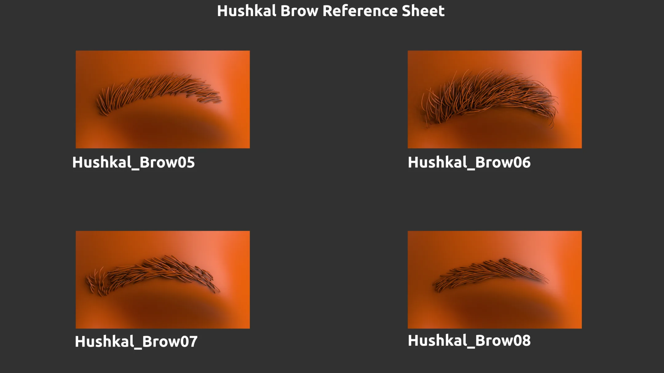 14 ZBrush Eyebrow IMMS