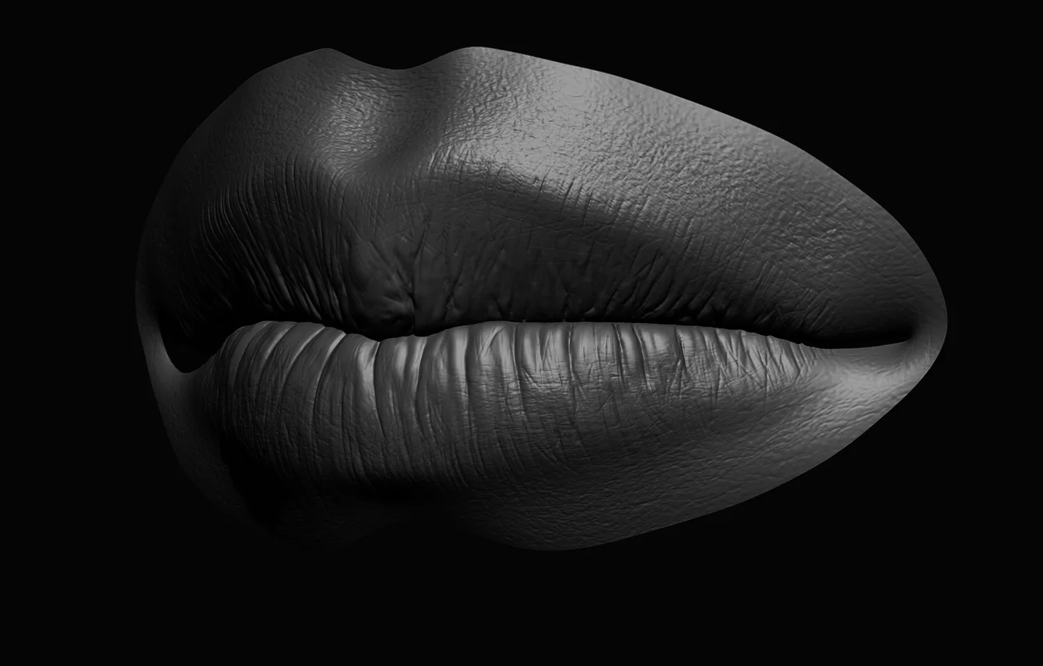 Realistic Lips Female