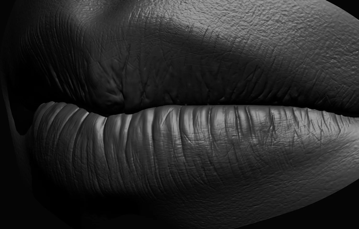 Realistic Lips Female