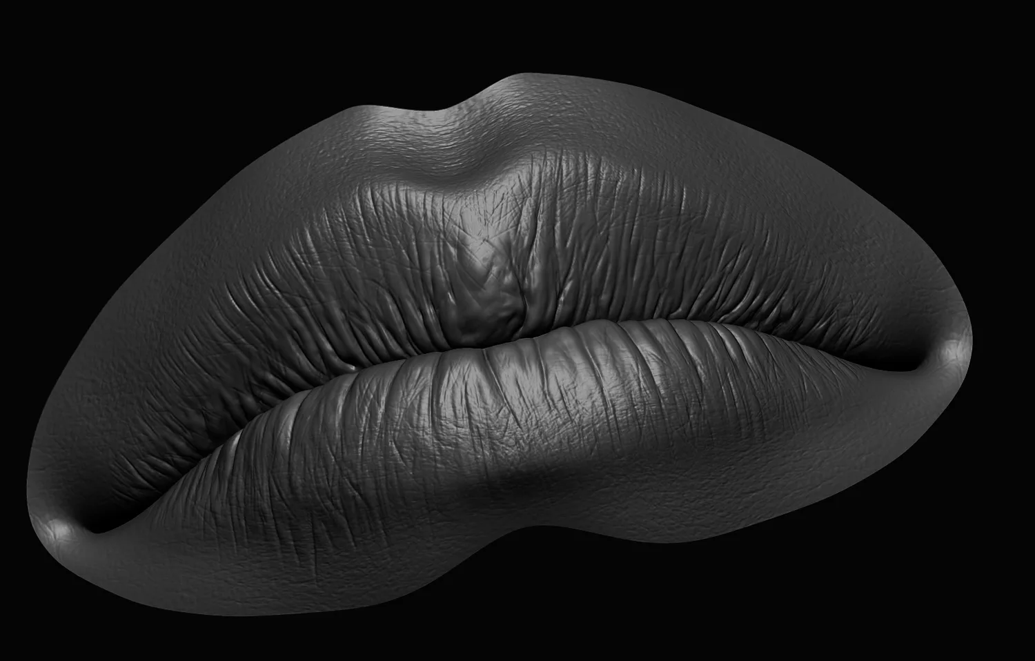 Realistic Lips Female