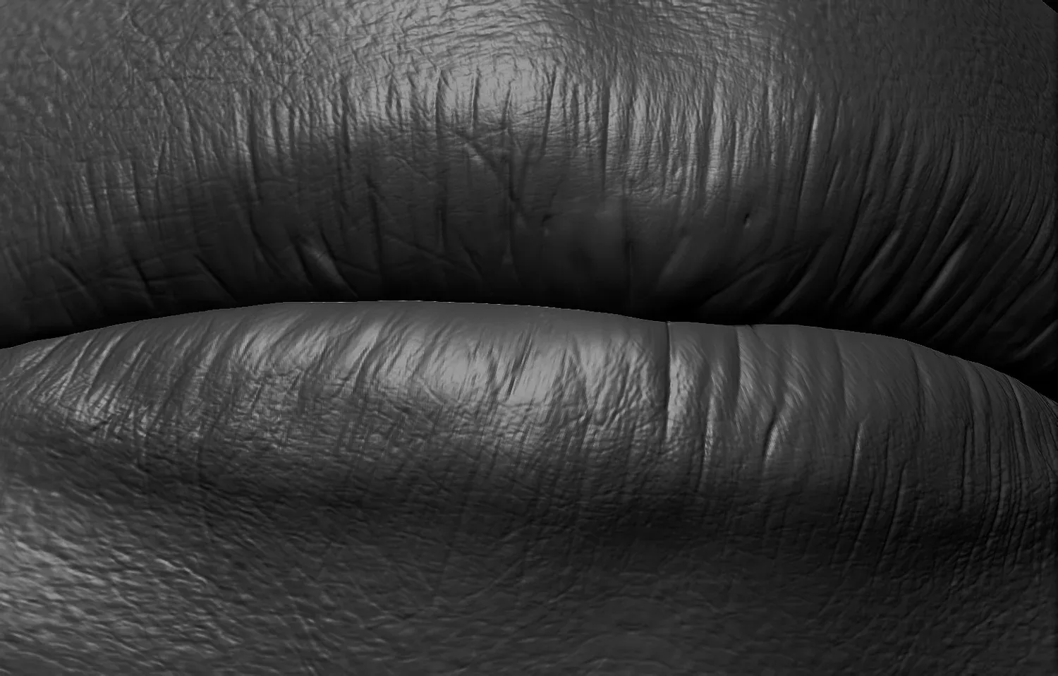 Realistic Lips Male