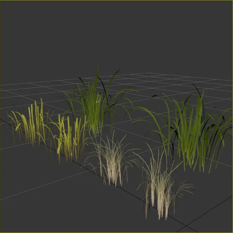 Uncut Forest Grass Collection 03