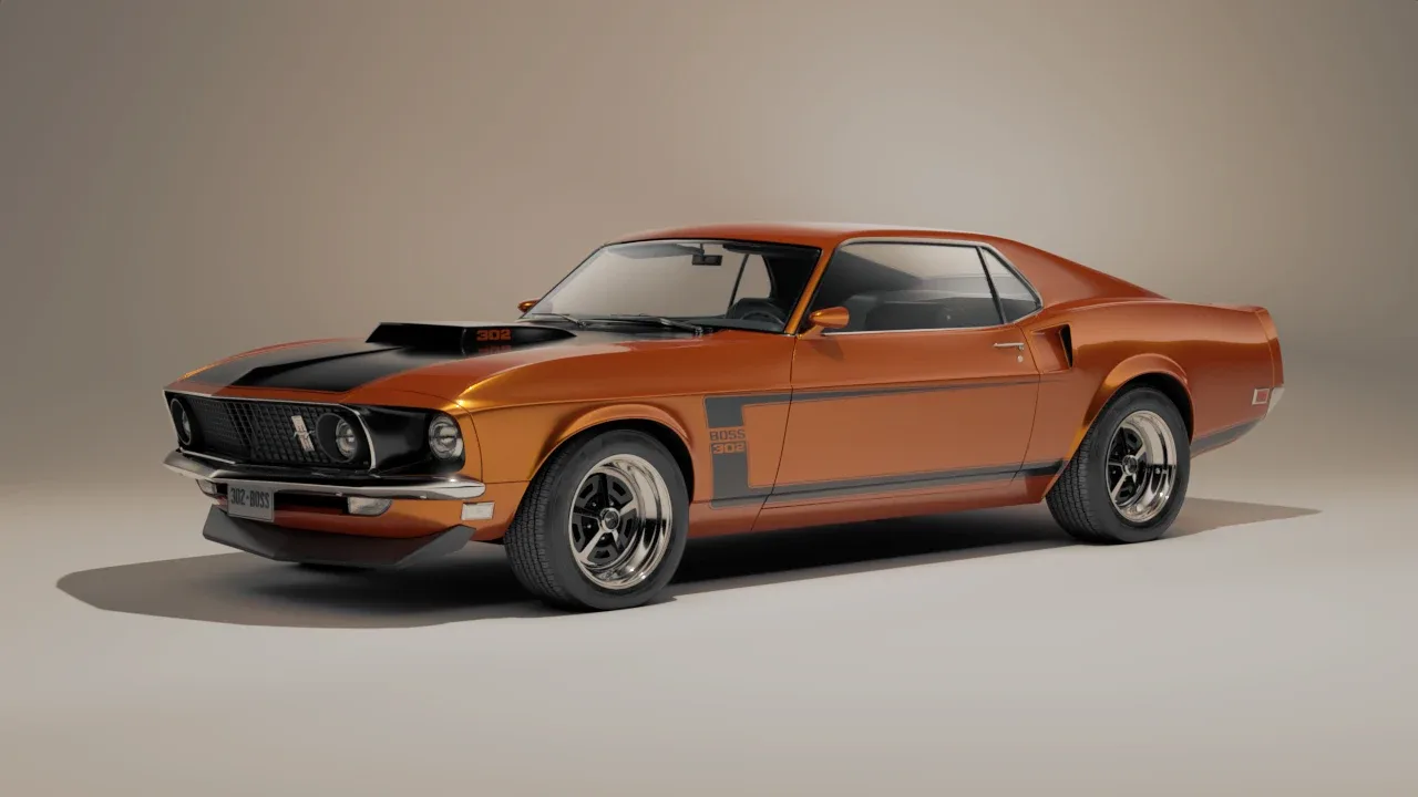 1969 Ford Mustang BOSS 302