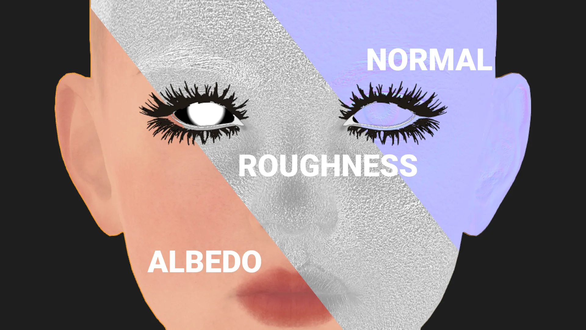 JOY v1.4 - Rigged Female Character (Blender EEVEE)