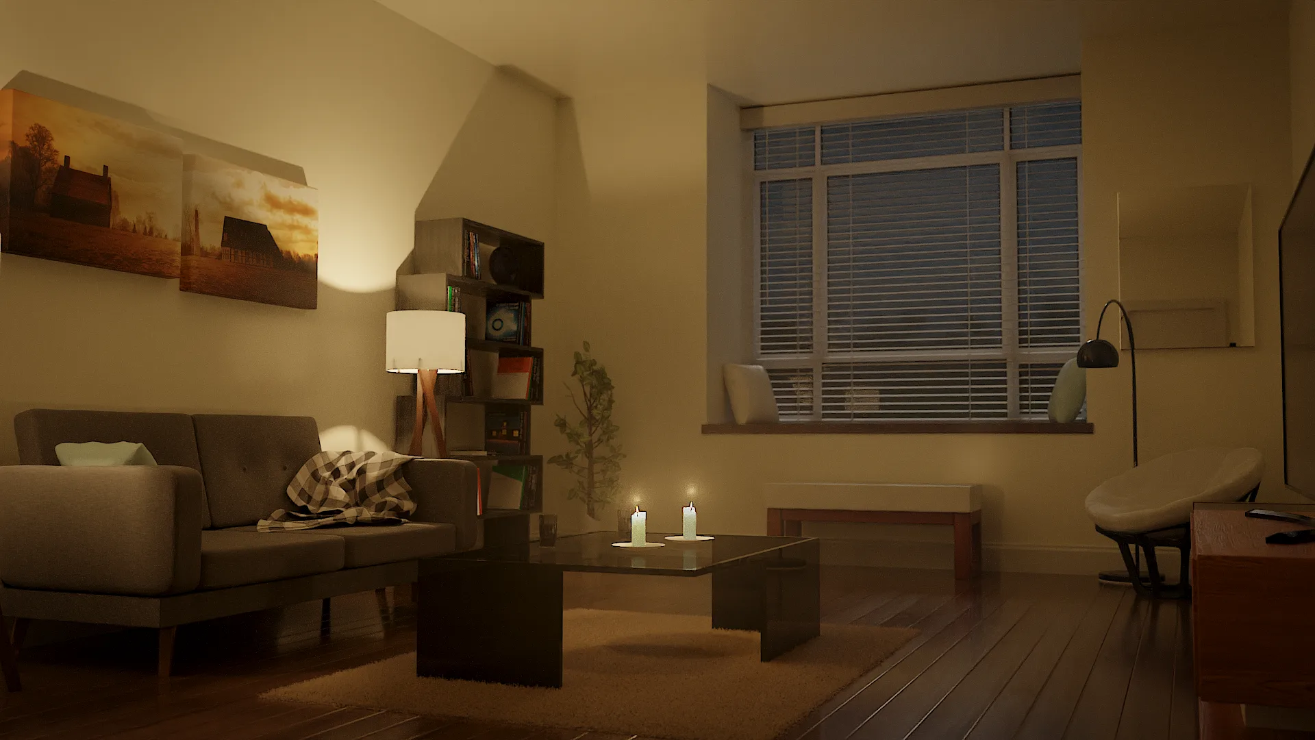 Create & Design a Modern Interior in Blender