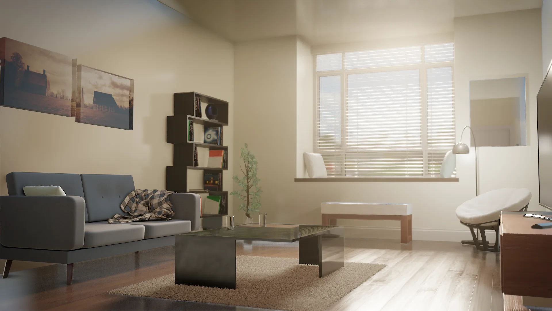 Create & Design a Modern Interior in Blender