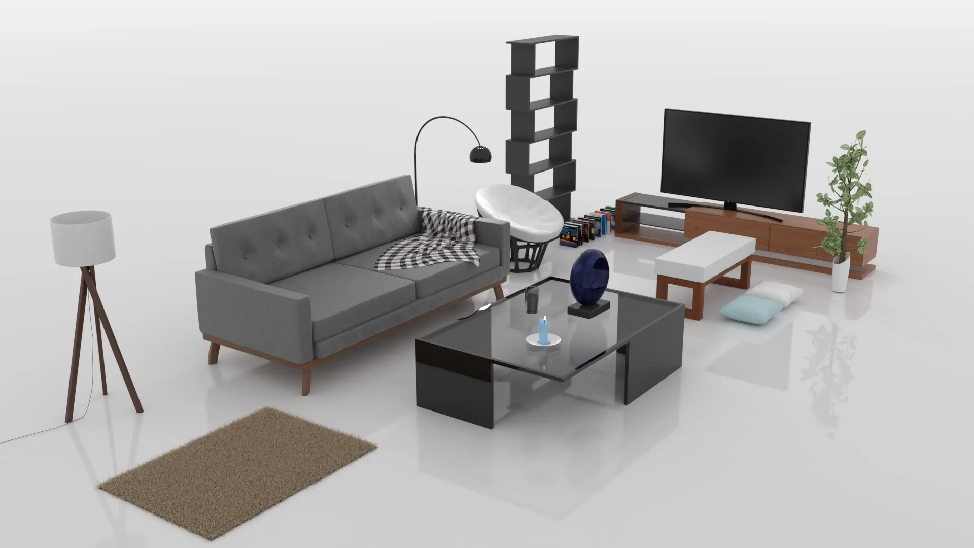 Create & Design a Modern Interior in Blender