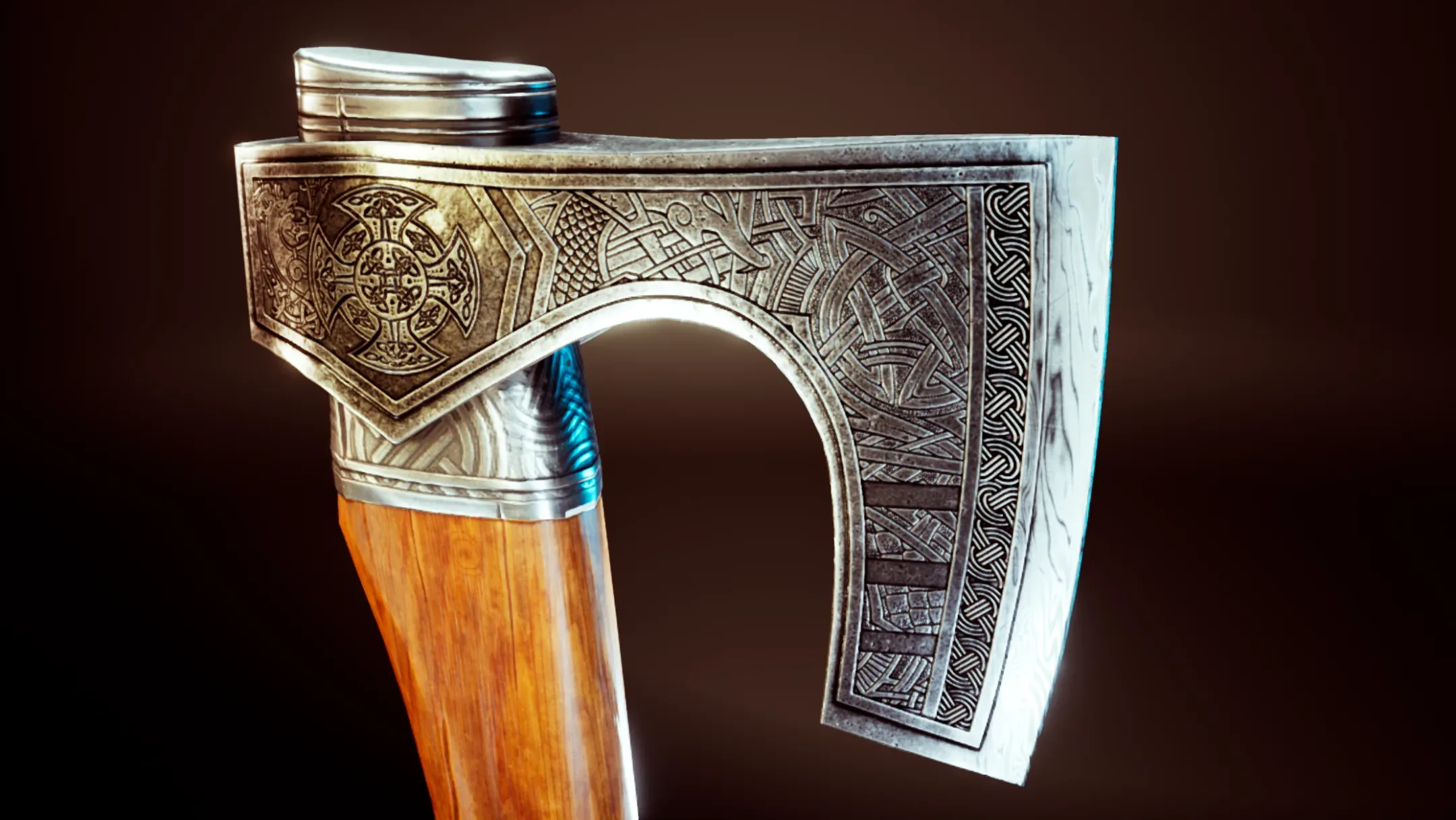 Viking Axe - PBR Game Ready Model