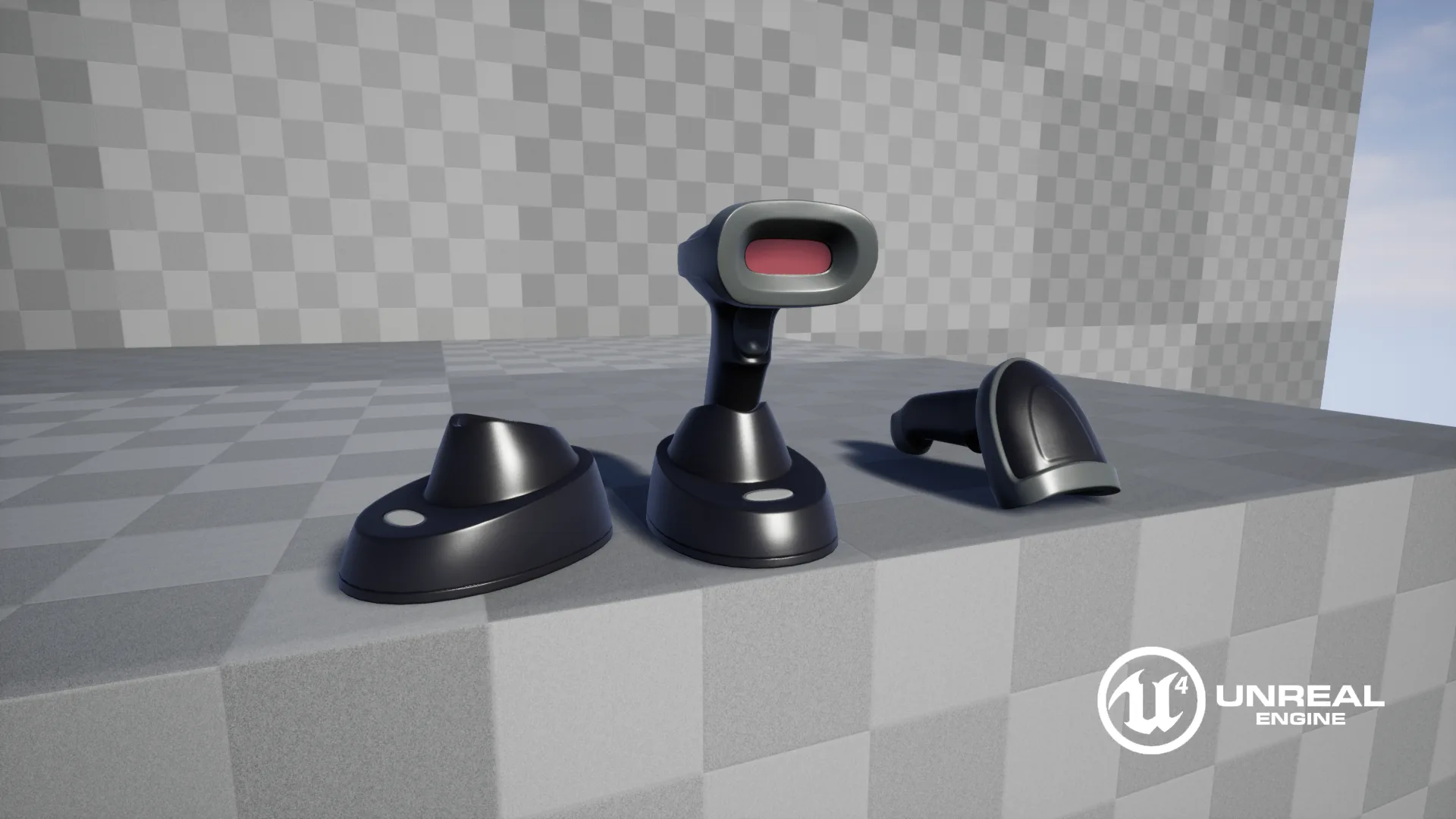Barcode Scanner Game Ready FlippedNormals