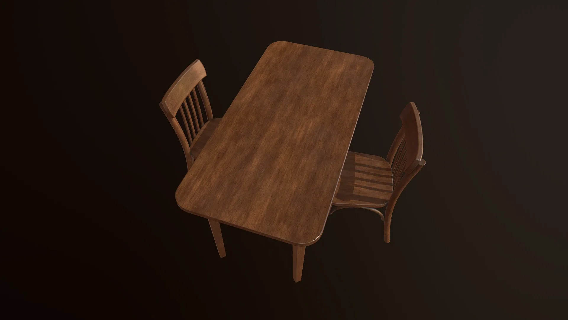 Old Table & Chair