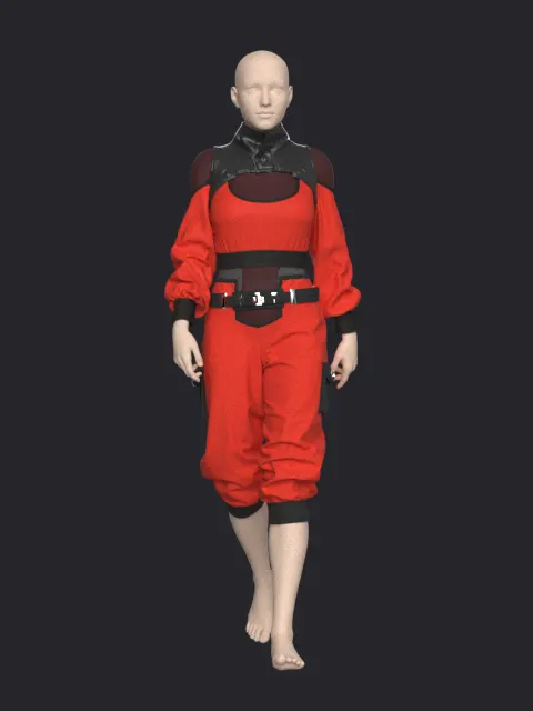 Sci-Fi Future Wear - 45 Marvelous Designer & Clo3D