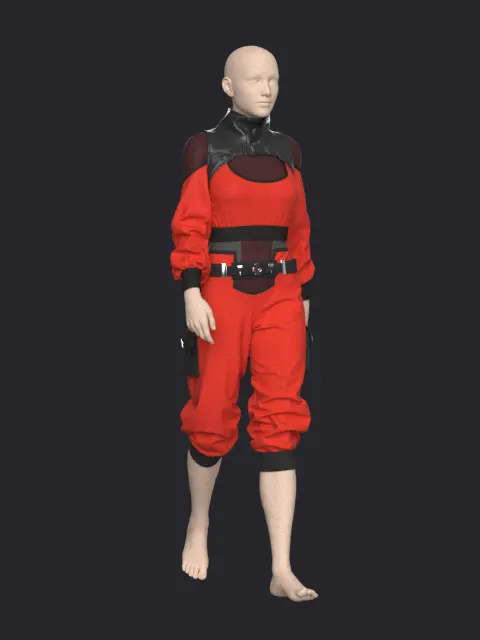 Sci-Fi Future Wear - 45 Marvelous Designer & Clo3D