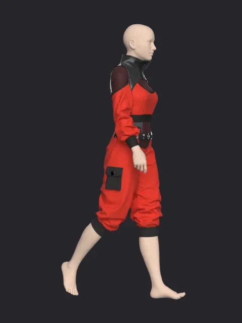 Sci-Fi Future Wear - 45 Marvelous Designer & Clo3D