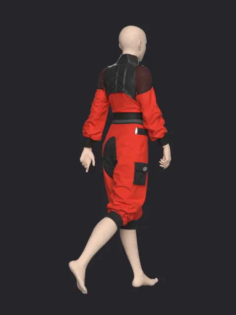 Sci-Fi Future Wear - 45 Marvelous Designer & Clo3D