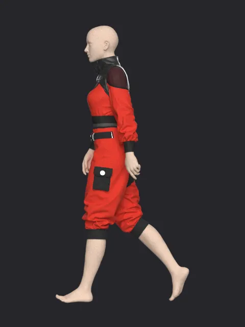 Sci-Fi Future Wear - 45 Marvelous Designer & Clo3D