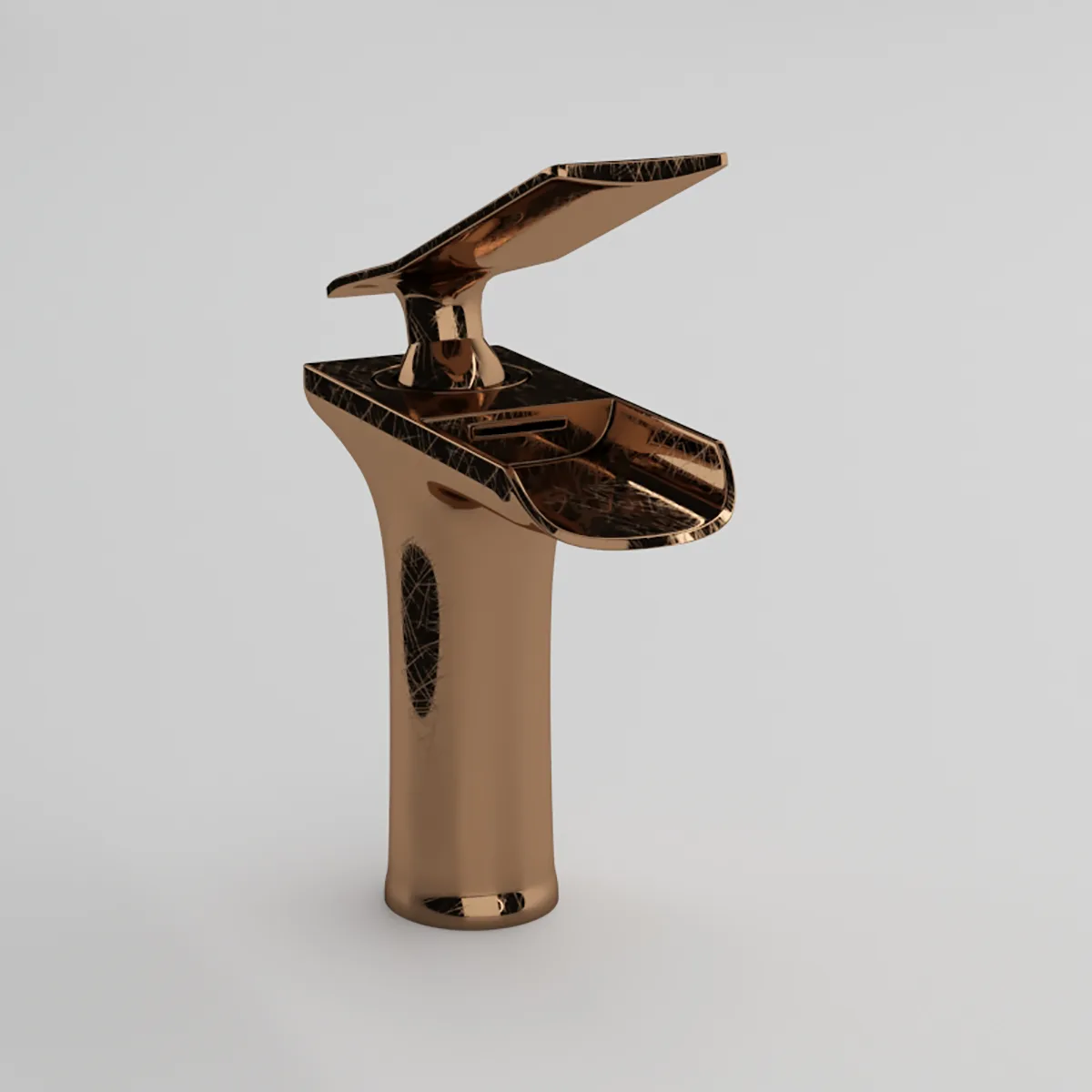 Waterfall Single Handle Basin Faucet