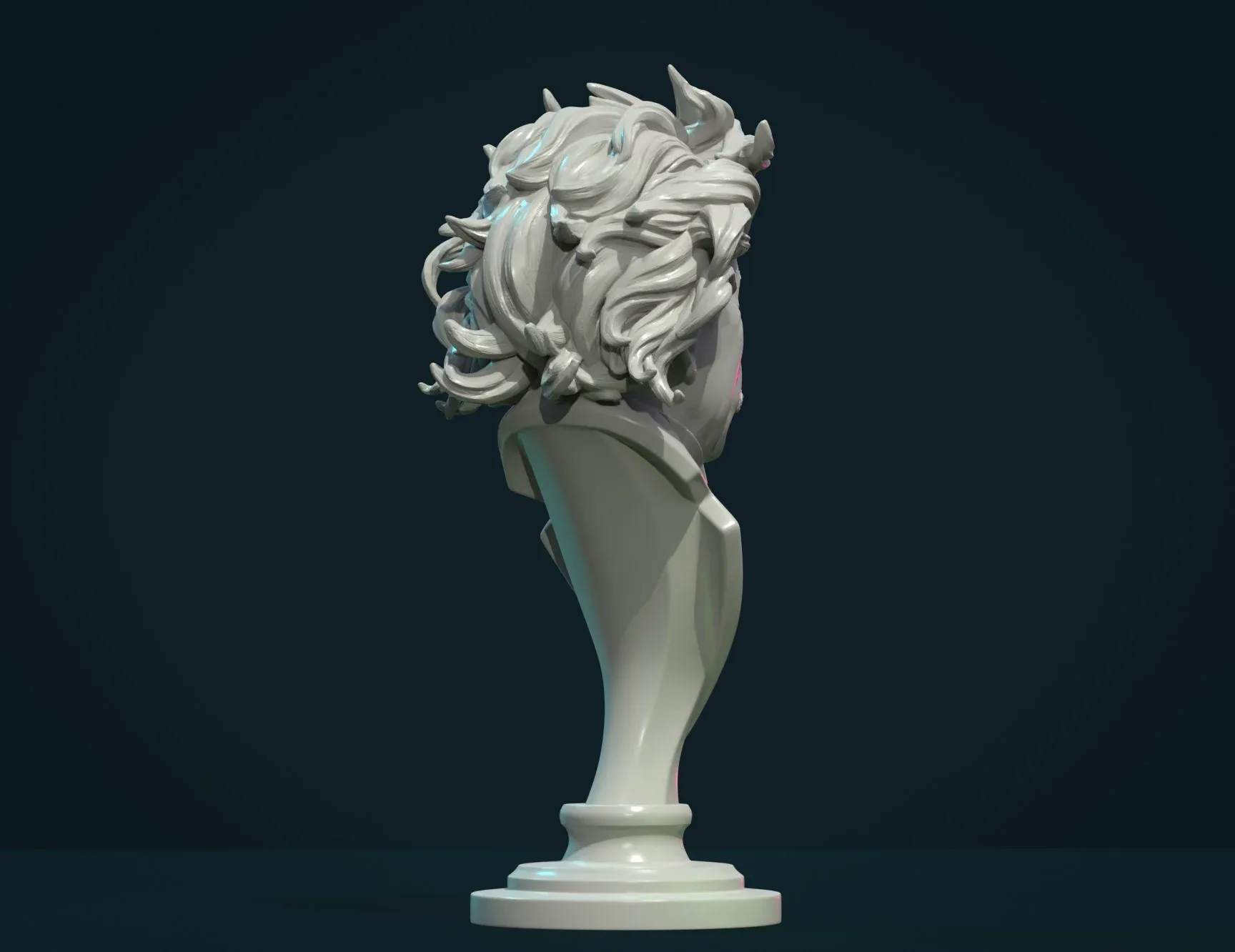 Einstein Bust - 3D Print Ready