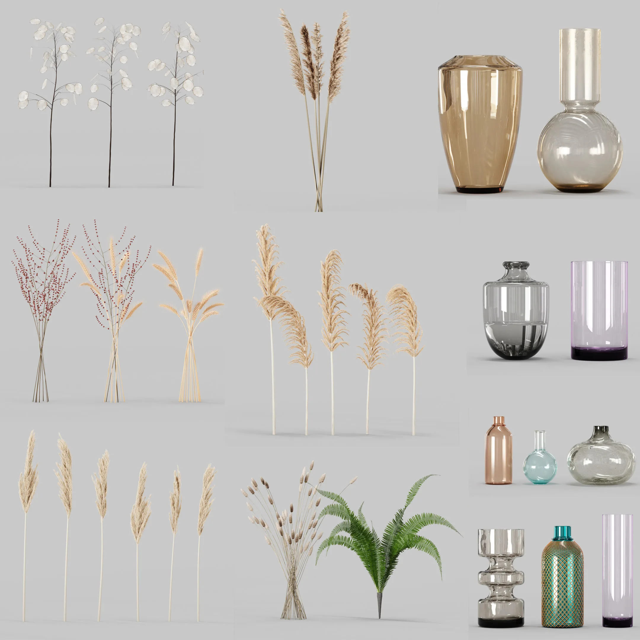 Decorative Set No3 (Vray - Corona)