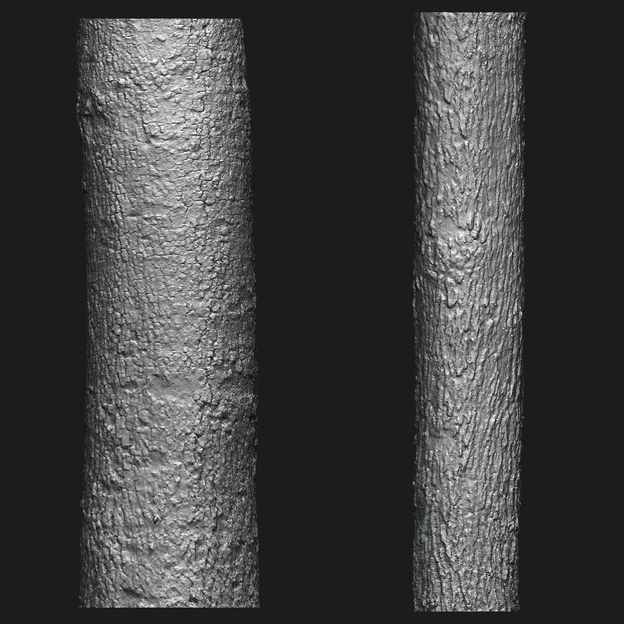 Zbrush - Bark Brushes Vol.1