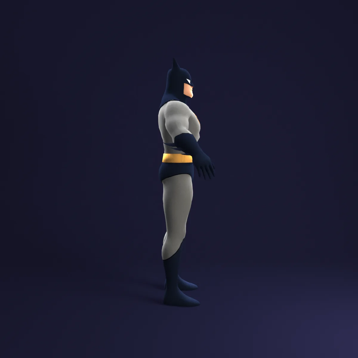 Batman Animated Series Rigged