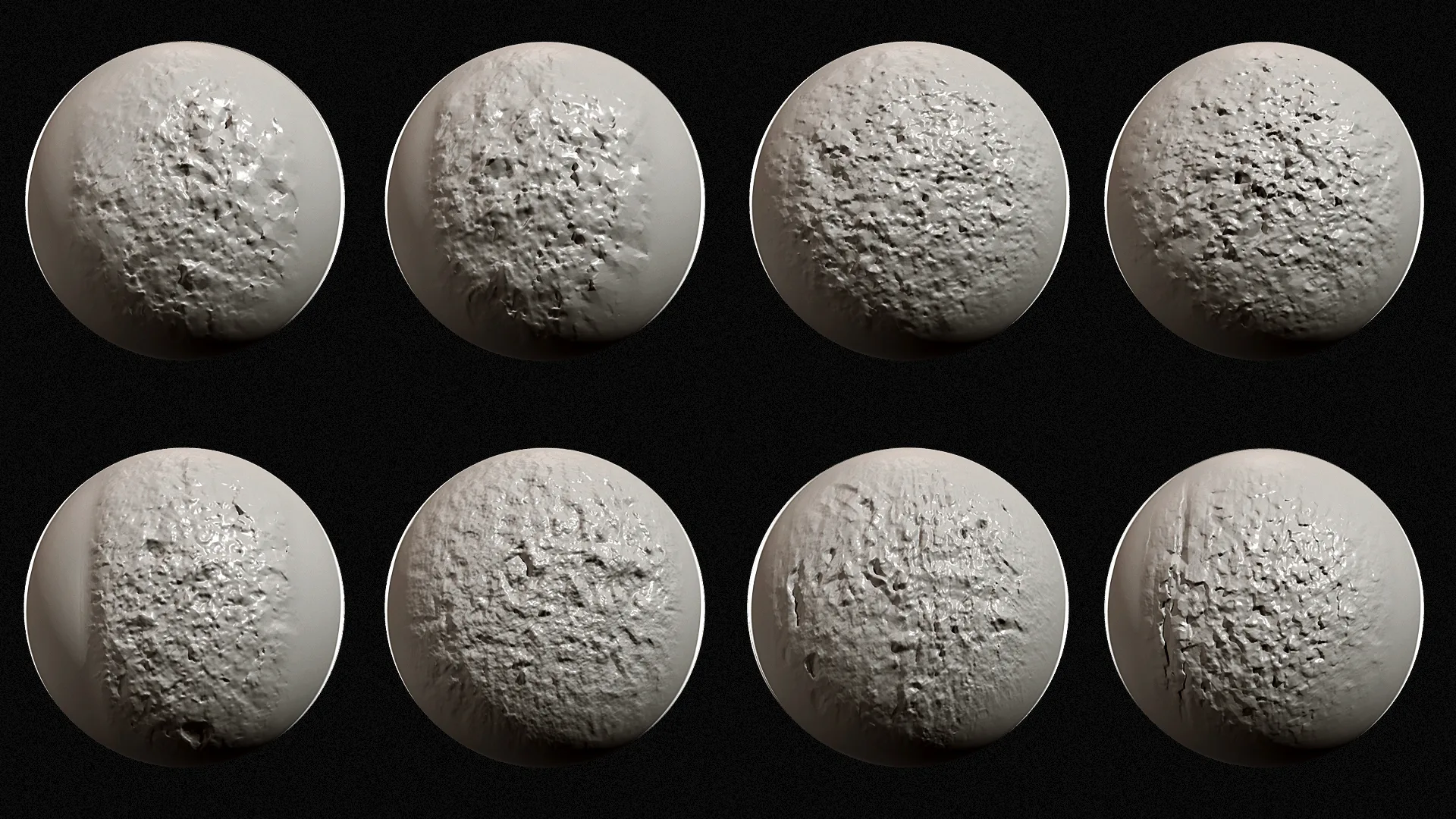 Zbrush - Bark Brushes Vol.2