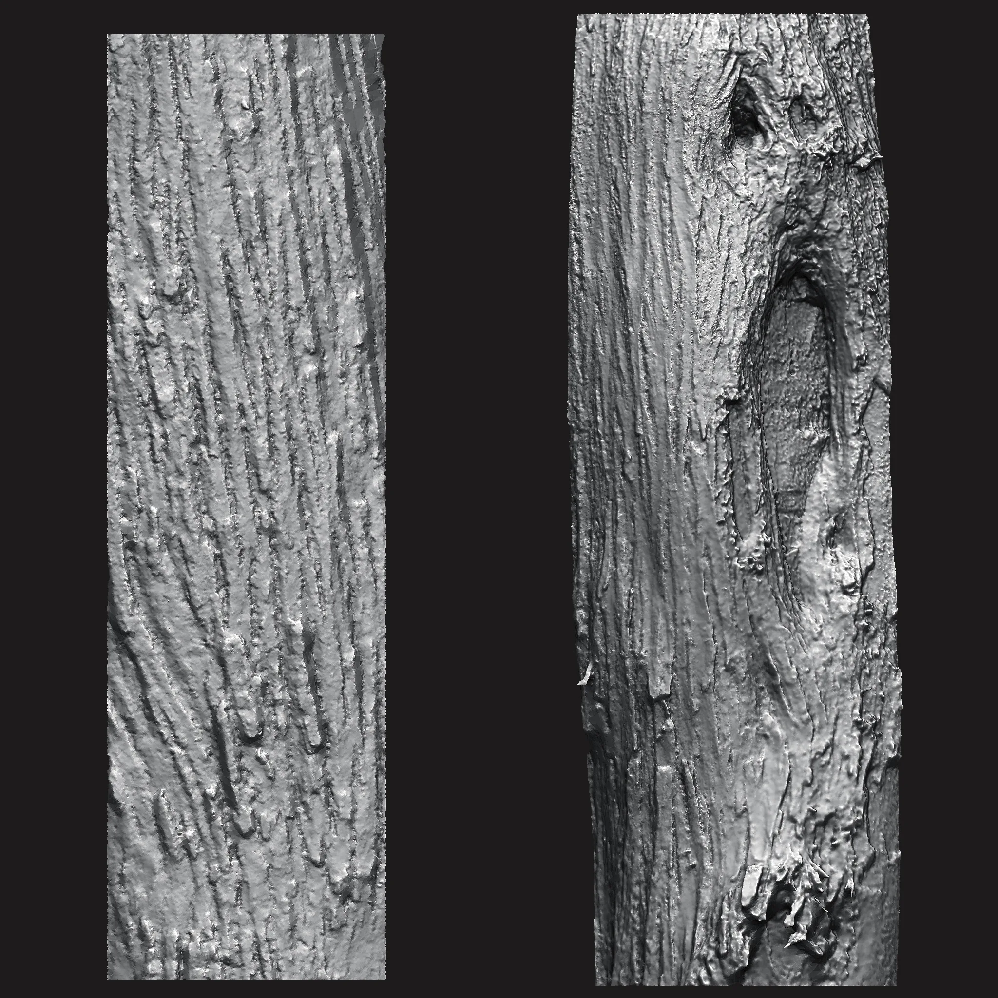 Zbrush - Bark Brushes Vol.2