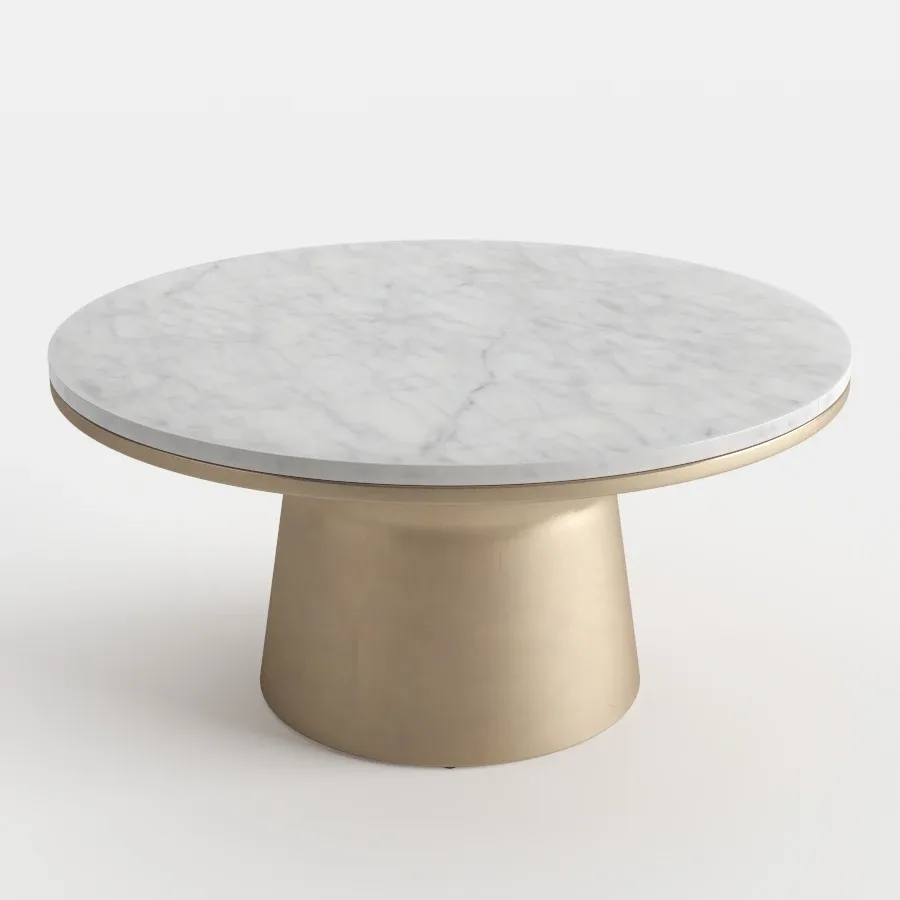 West Elm Pedestal Coffee Table