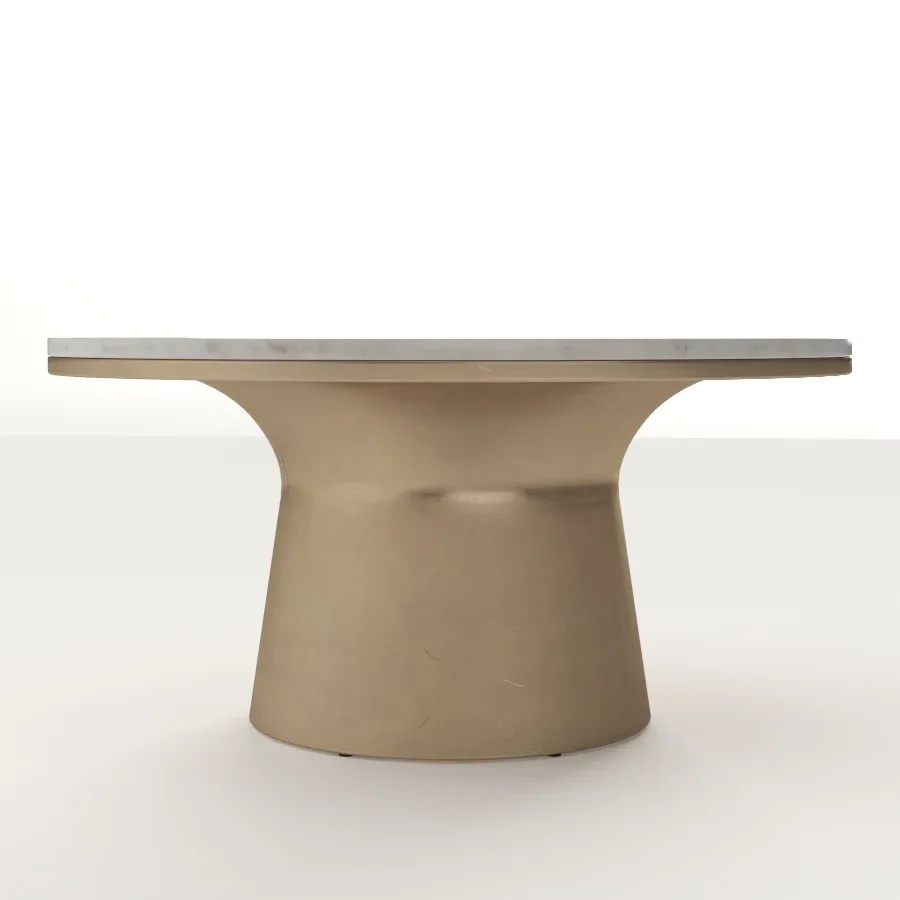 West Elm Pedestal Coffee Table